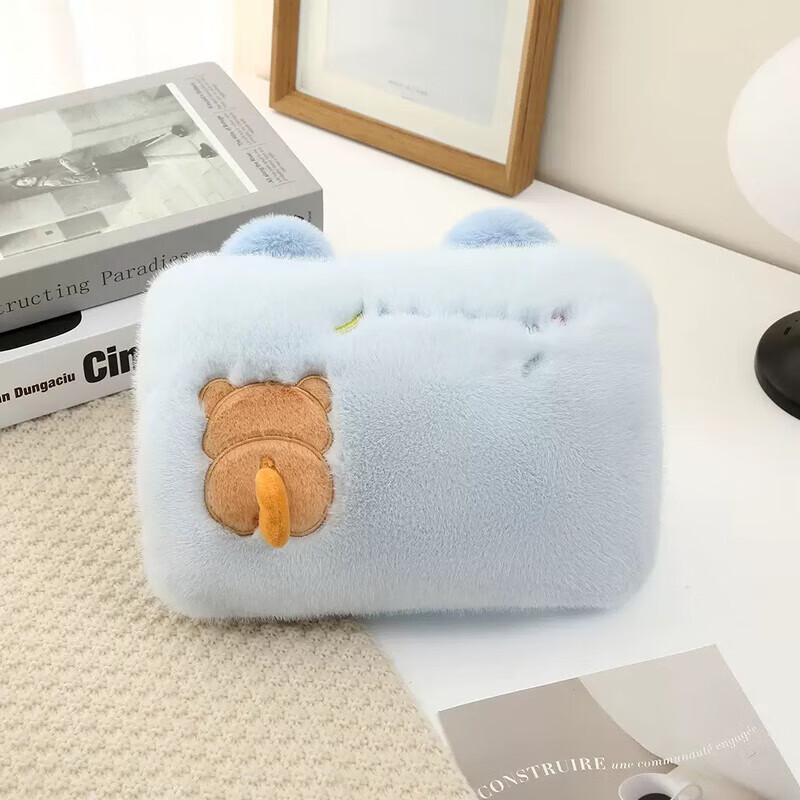 Plush Hot Water Bottle Cover