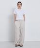 KIIMUIR (Women) Summer Semi-Wide Linen Pants_Light Gray