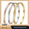 Women's High-End Fashionable Titanium Steel Full Diamond Bracelet – Personalized Design