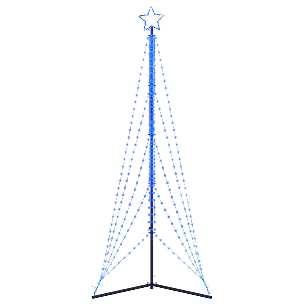 LED Christmas Tree 525 LEDs Blue 302 cm