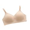 Soft Wire-Free Push-Up Bra for Small Chest - Anti-Sagging, Breathable, Thin Cup with Side Support