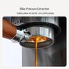 Cross Semi-Automatic Italian Espresso Machine with 19-Bar Pressure and Milk Frother for Home or Office Use