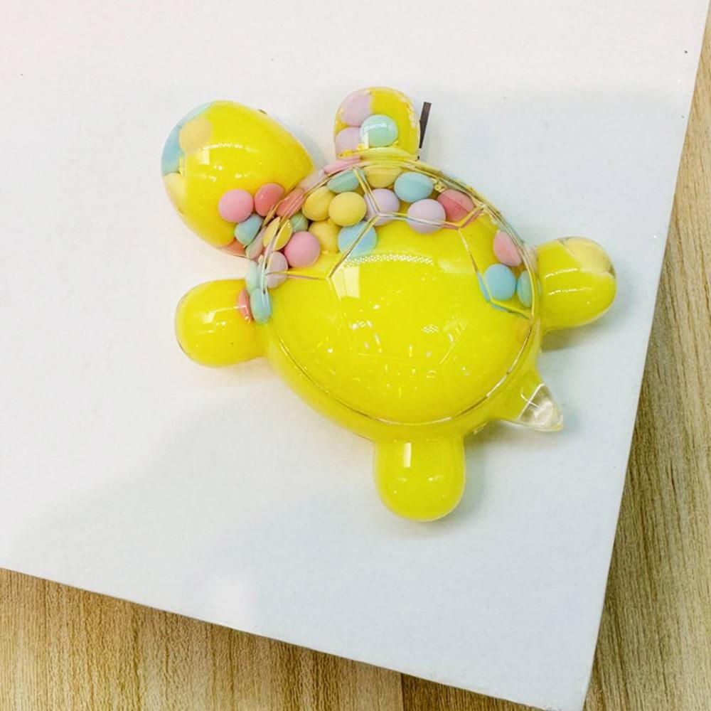 Shiny Cartoon Turtle Toy Cute Turtle Small Ornament Statue Candy Color Turtle Dolls  Couple Gifts