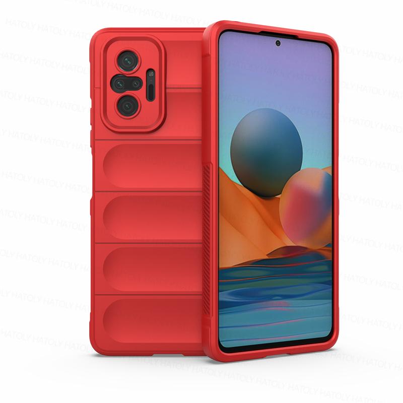 For Xiaomi Redmi Note 10 Pro Case Skin-Friendy Shockproof Silicone Soft TPU Phone Back Cover For Xiaomi Redmi Note 10S 10 Pro 4G