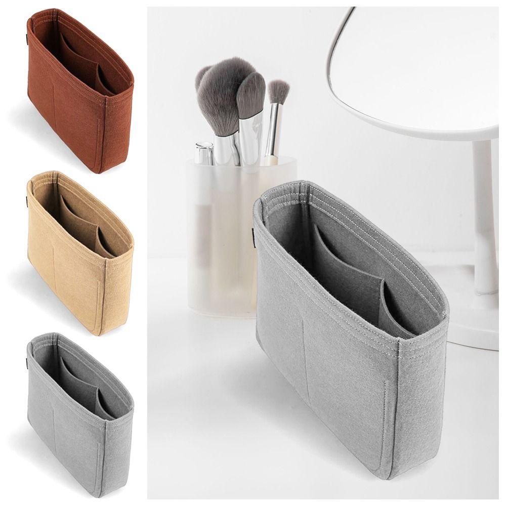 Inserto per Borsa in Feltro Borsa Supporto Organizzazione Fodera Portamonete Contenitore Organizer Portatile per Per Evelyne 16/29/33