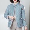 Medium Mother Winter Coat Velvet Cotton-padded Short Year-old 0 Medium and the Elderly Cotton-padded Fashion Small Cotton-padded Jacket