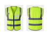 Reflective Multi-Pocket Safety Vest for Construction, Cycling, and Sanitation Workers