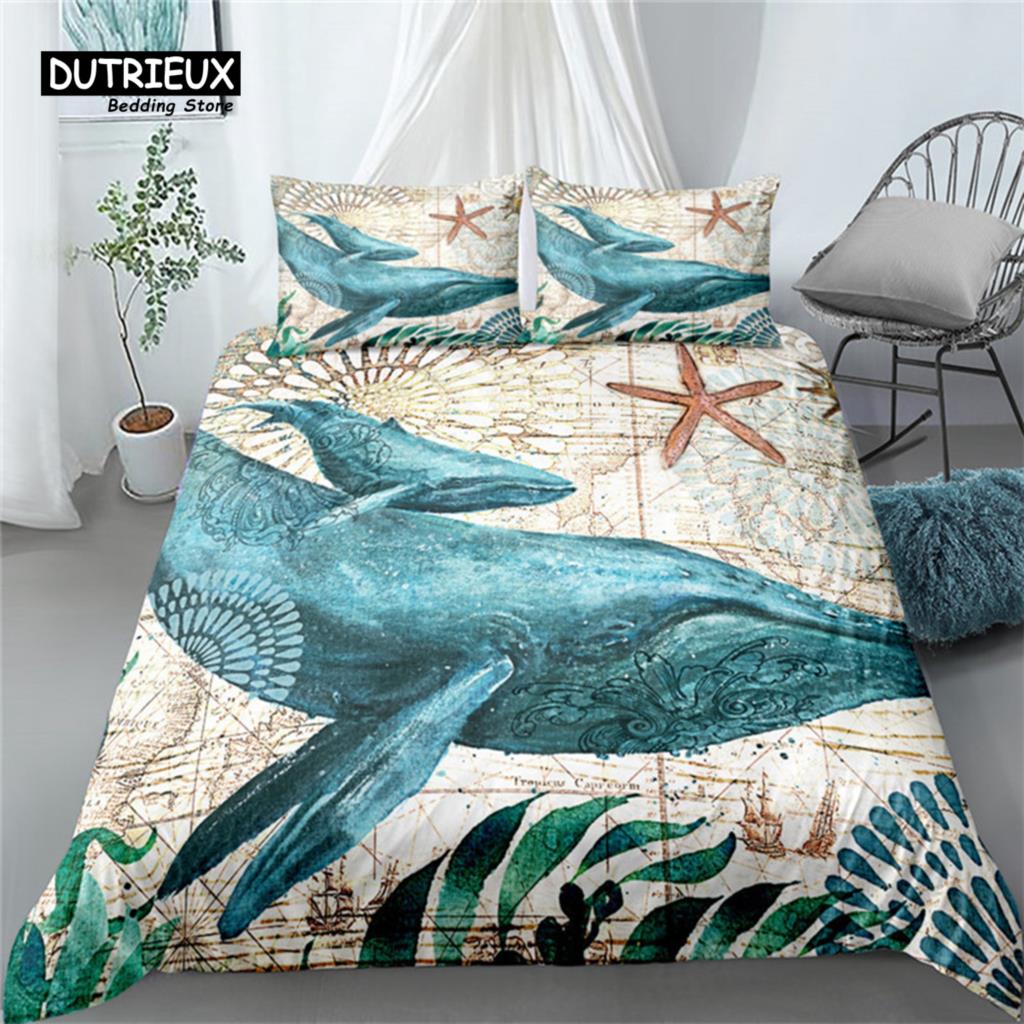 Soft And Comfortable Stylish Pattern Duvet Cover Set With Duvet Cover And Pillowcases King Queen Twin Sizes For All Ages