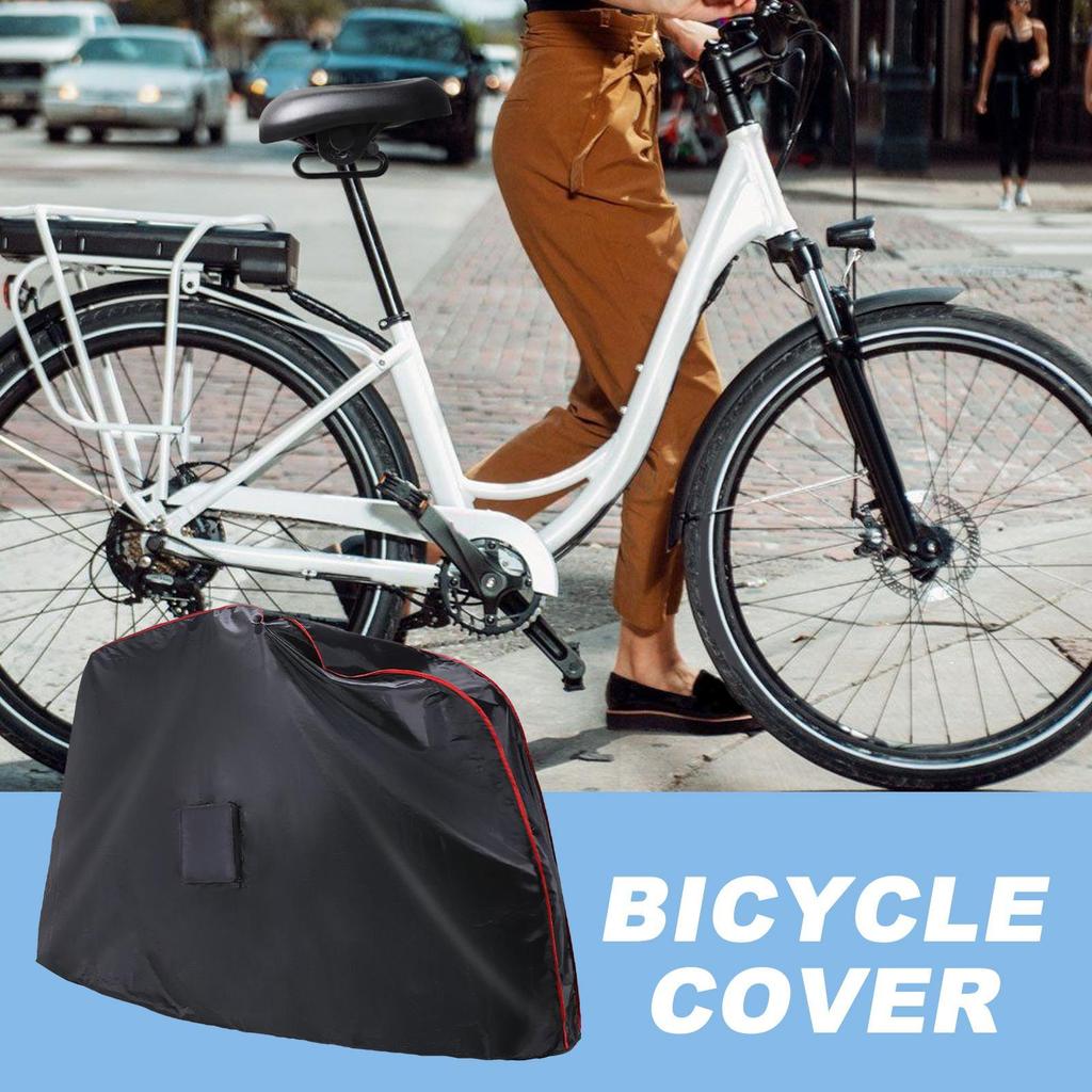 Wasserdichte Fahrradabdeckungen Robuste Fahrzeugabdeckung Outdoor-Motorradabdeckung Für Winter Langstreckenfahrten Schule Haushalt