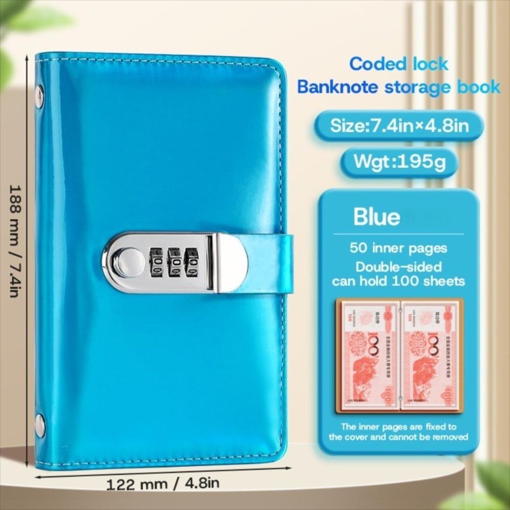 With Password Lock Money Collection Book Save Money Savings Challenges Book  Children