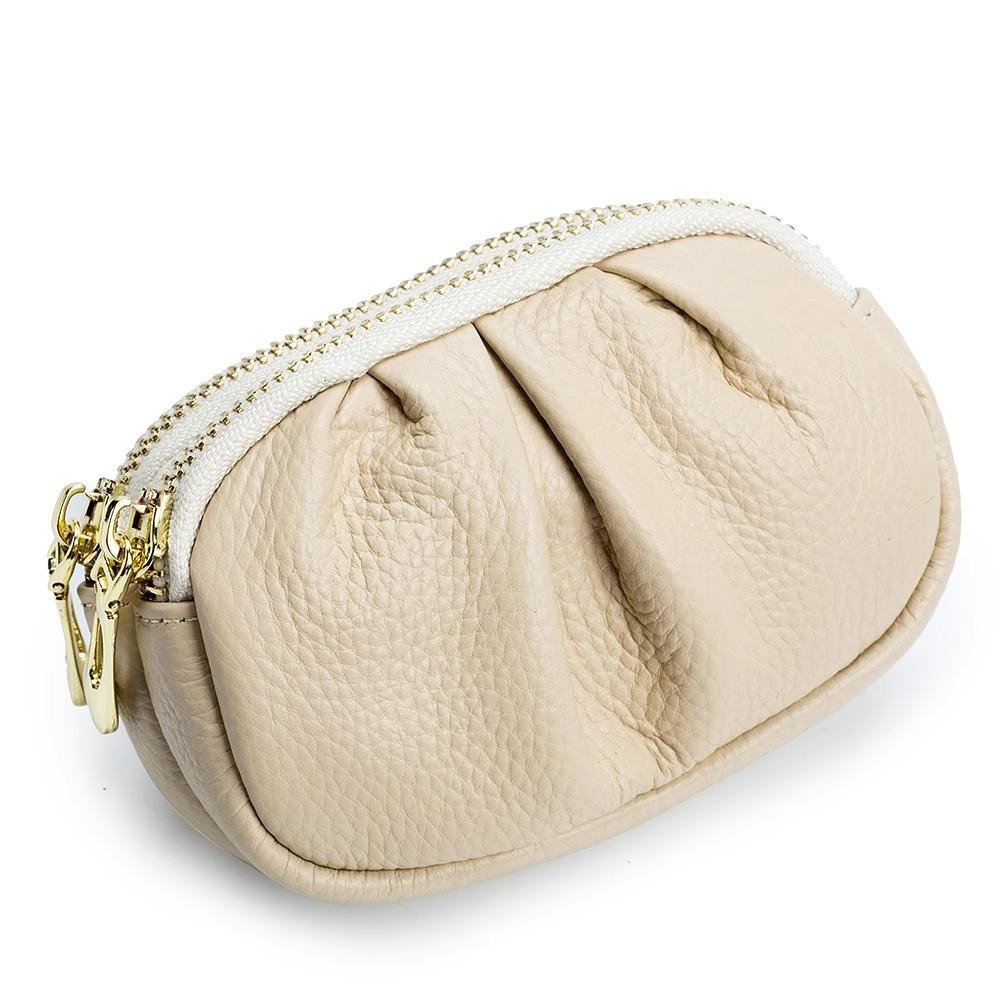 New Multifunctional Wallet PU Leather Solid Color Clutch Bags Mini Purse
