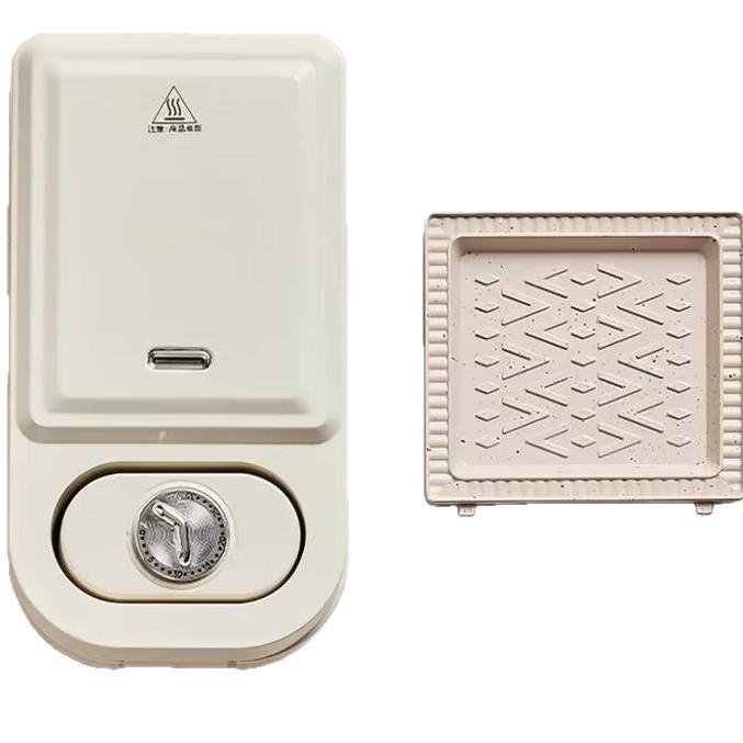 Compact Multi-functional Breakfast Sandwich & Waffle Maker