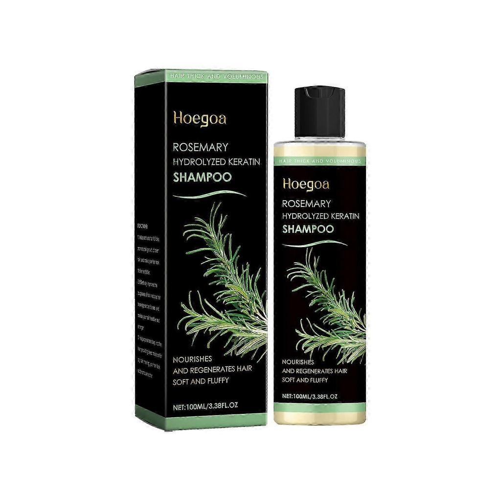 Rosemary Shampoo for Thinning Hair, Rosemary Leaf Oil Shampoo, Plant Oil Control Shampoo, Fluffy and Refreshing Shampoo