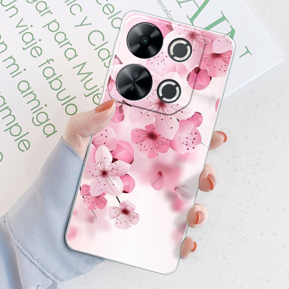 For Itel P65 Case Back Cover For Itel P65 P671L 2024 Shockproof Clear Soft Silicone Phone Case for ITEL P65 P 65 ITELP65 Coque