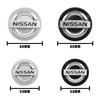 Per Nissan ArR44Pezzi 54/60mm Tappi Centrali Ruota Logo Auto Copriruota Per Nissan X-trail Qashqai Note Juke Sentra Patrol Leaf Tiida Accessori
