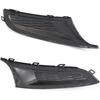 1 Pair Left Right Side Car Front Bumper Lower Fog Lamp Grille Cover Fog Light Grill Compatible For Volkswagen Polo 2011-2013