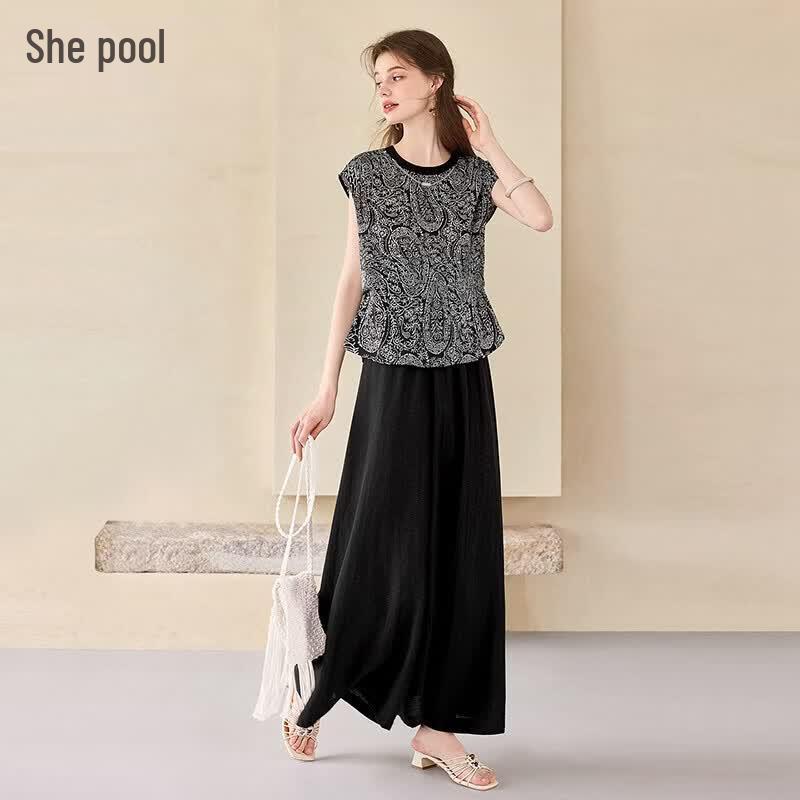 Women s Summer Casual Two-Piece Set M