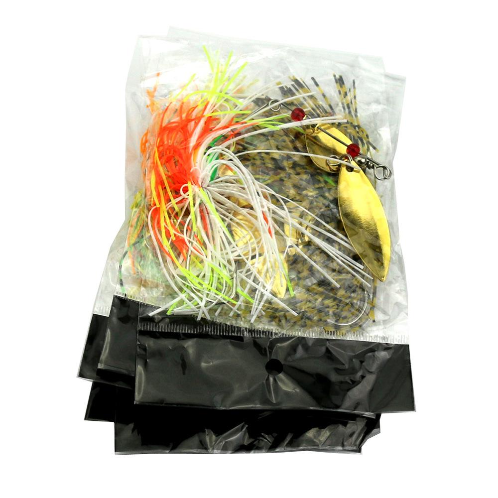 HENGJIA Willow Leaf Alloy Spinner Lure 17g - Anti-Snagging Artificial Bait