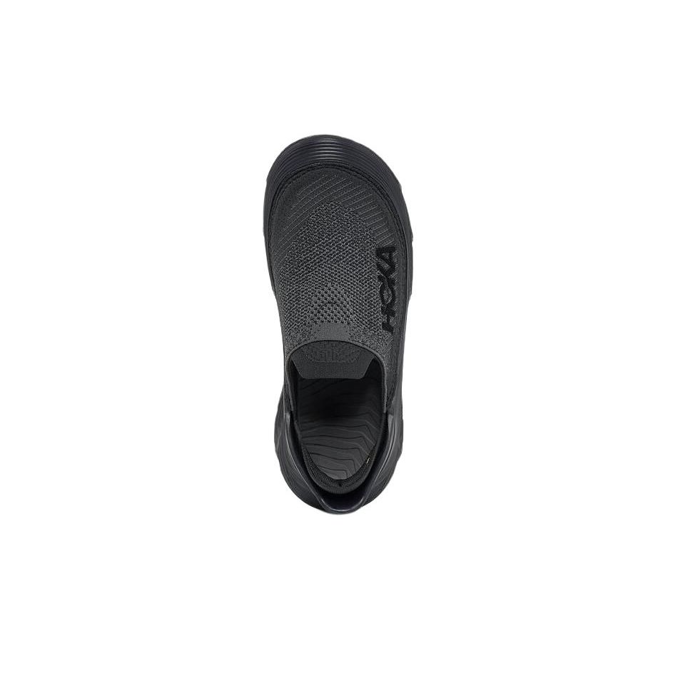 Scarpe da ginnastica HOKA Restore TC nere unisex 1134532-BBLC