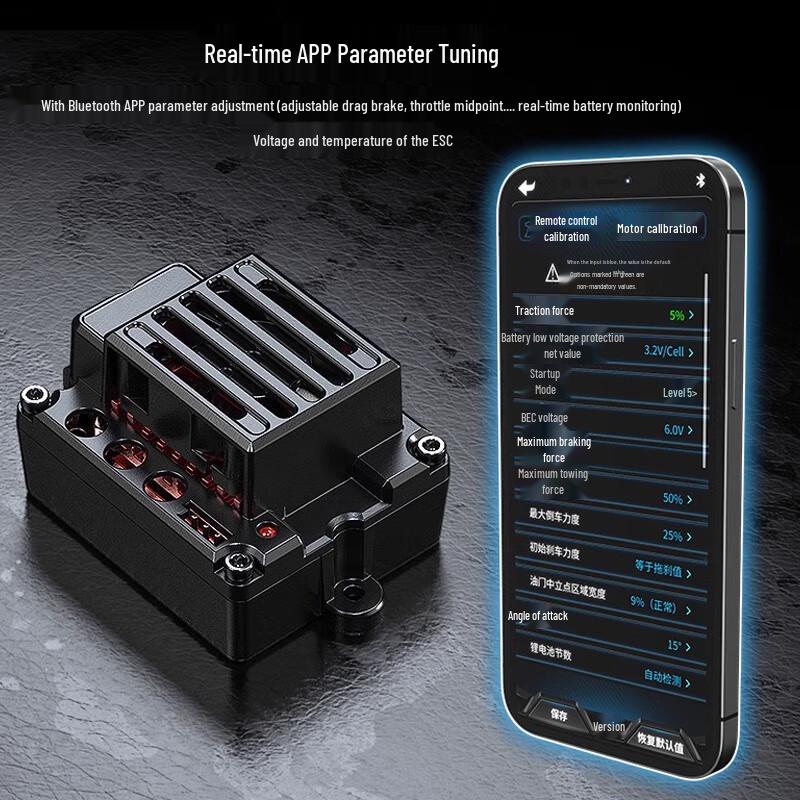 Mei Jia Xin 10208 V2 Little Monster 1/10 Scale Brushless RC Monster Truck