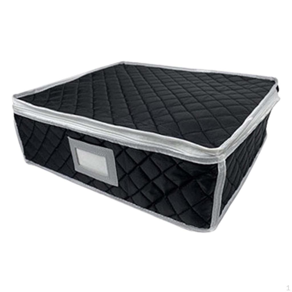 China Storage Case Hard Shell Case, for Seasonal Storage, Cup Plate Bowl Bag, Dish Organizer