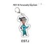 MBTI 16 Personality Acrylic Keychain Standee - Classic Style Character Ornament