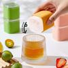 Ice Cube Maker DIY Ice Cube Mould Tray Leakproof Reusable for Summer Cold Drinks