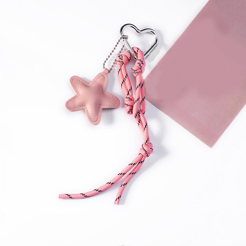 

Star Shape Mini Backpack Hanging Handbag Pendant Bag Pendant Bags Accessories CLE one size рожевий