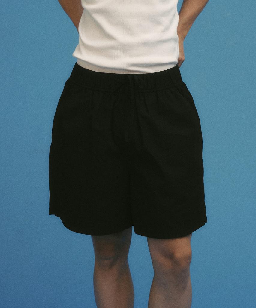 Billalei Daily Easy Cotton Men'S Shorts - Black