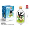 Mattoncini MOC Modello Animale Uccello Aquila Calva Pappagallo Assemblaggio Fai da Te Mattoncini Giochi Creativi Collezione Giocattoli Regali di Natale