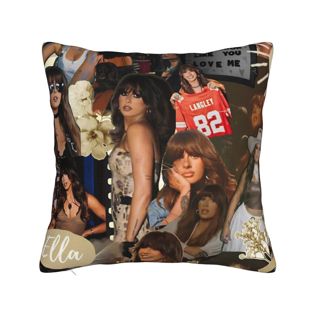 Ella Langley Tour Pillow Cover Merch Printed Cushion Cover Decorations Pillow Case Cover Home Multiple Sizes