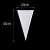 50Pcs/set Transparent Piping Bag Multifunction Pastry Pipette Bag  Kitchen Baking Accessories