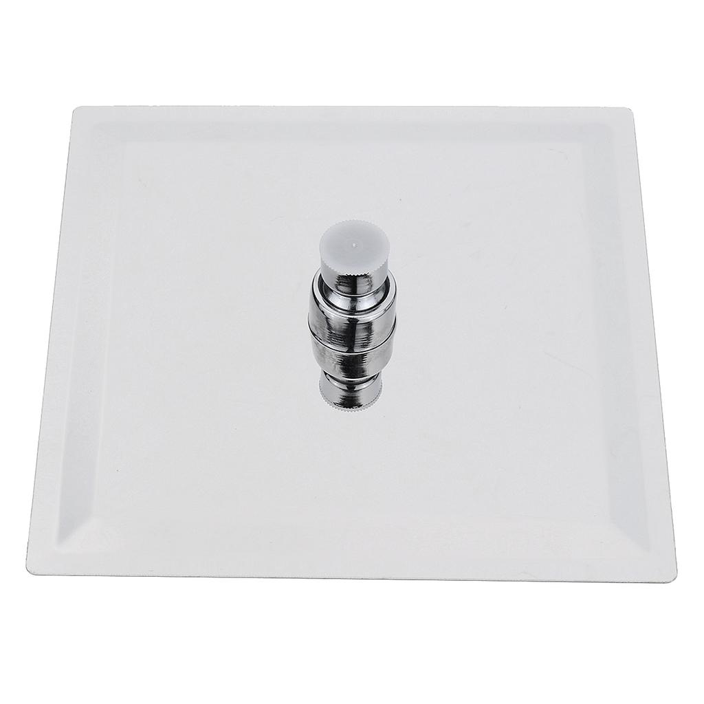 8-inch Square Air Booster Universal Adjustable Nozzle Shower