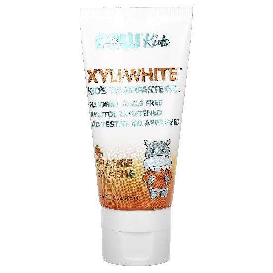 

Xyli White, Children s Toothpaste Gel, Orange Splash, 3 Oz (85 G)