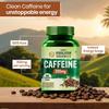 Vlado's Himalayan Organics Caffeine 200mg Tablets For Energy Focus And Pre Workout Support - 100 Veg Tablets