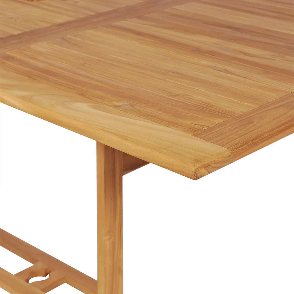 9 piece Teak Wood Outdoor Dining Set