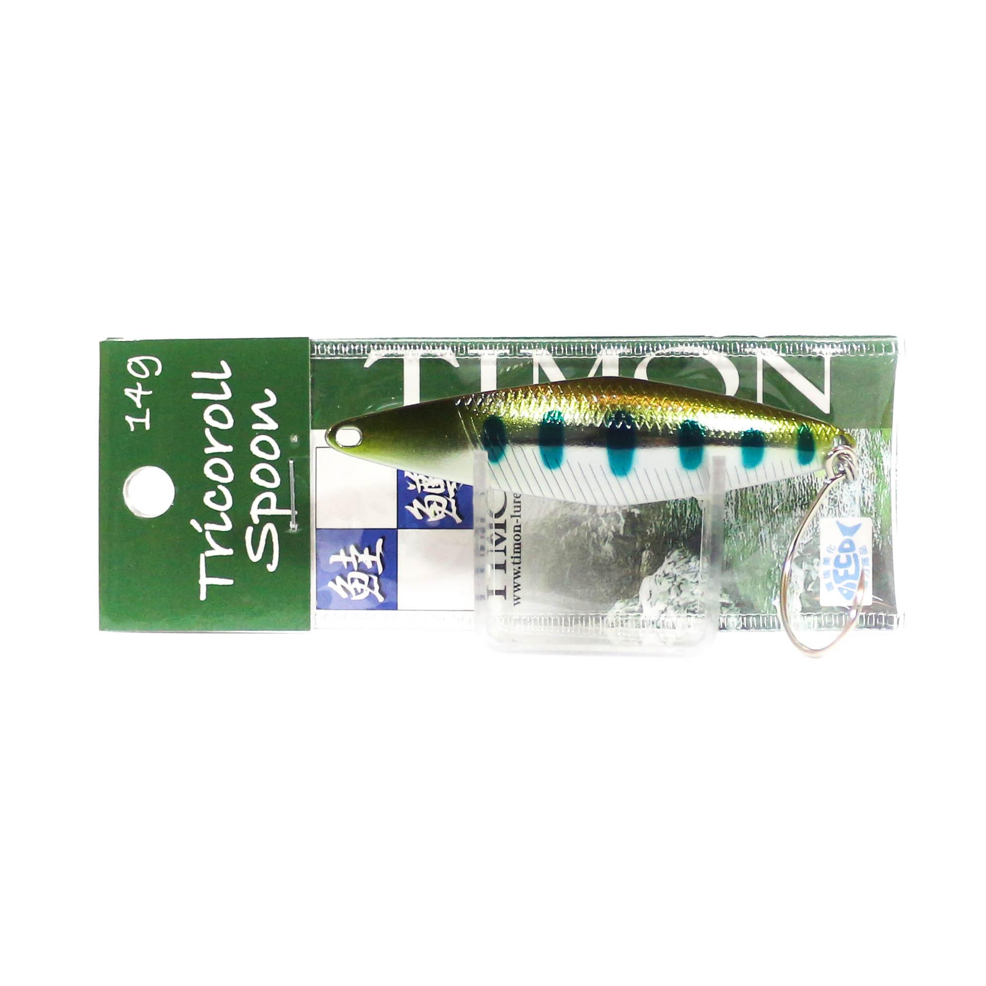

Jackall Timon Tricoroll Spoon 14 грамм Silver Yamame (7040)