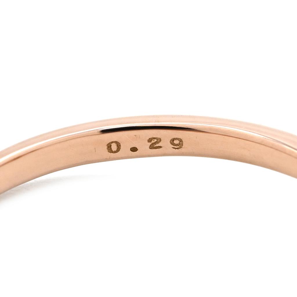 NON BRAND - diamondRing ring 18K Pink Gold/diamond #14.5(JP Size) Array