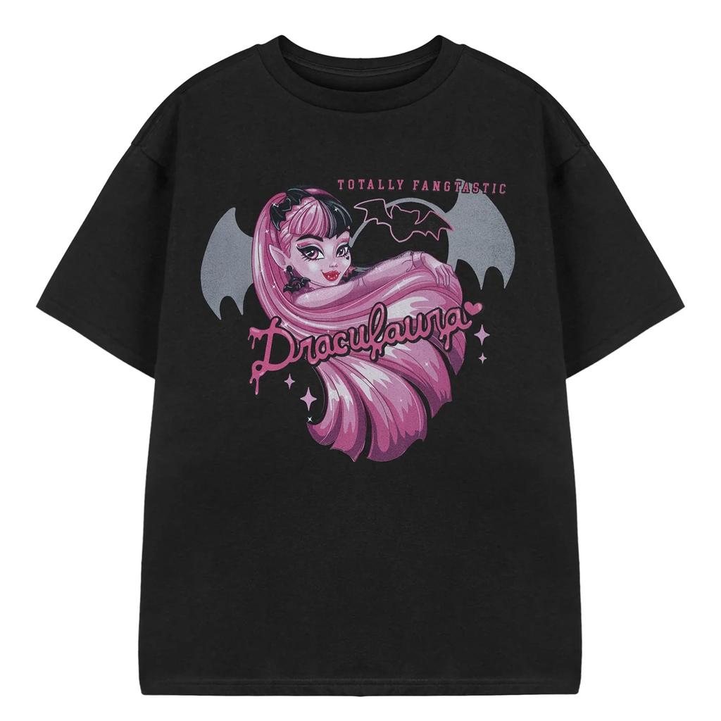 Monster high Girls Draculaura Short-Sleeved T-Shirt