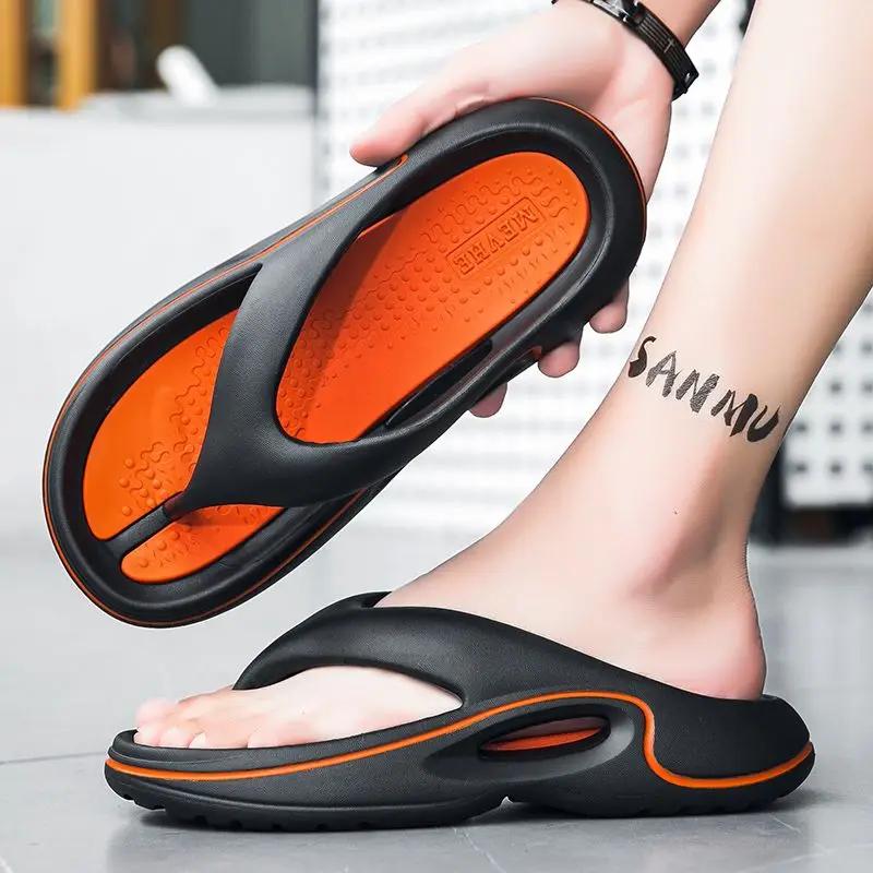 Fashion Slippers for Men Height Soft Shiatsu Shoes High Quality Fashion 2025 Low Price Style Designer Luxury Original Fun Sandals Man