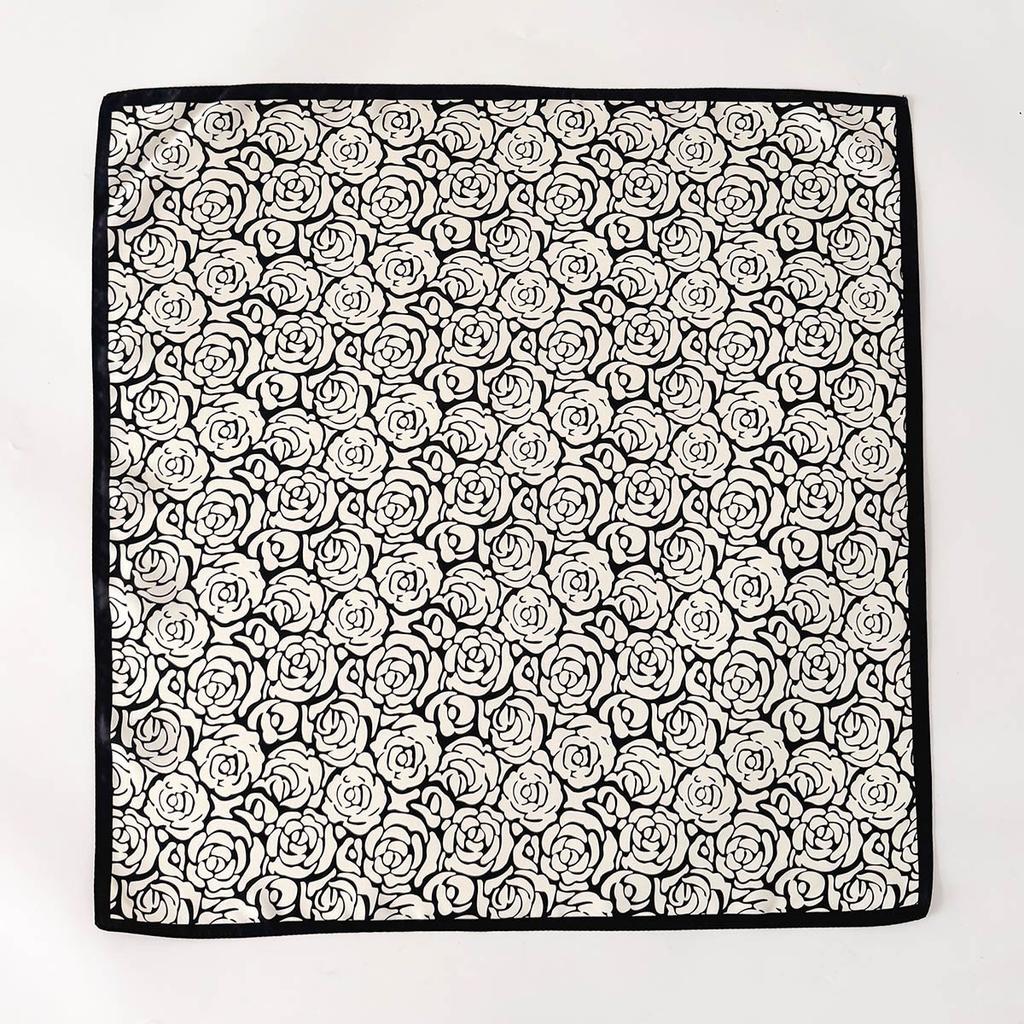 14momme 100% Natural Twill Silk Scarf for Women Neck Tie Double Side Female Foulard Shawl Wrap High Quality Square Hijab Scarves