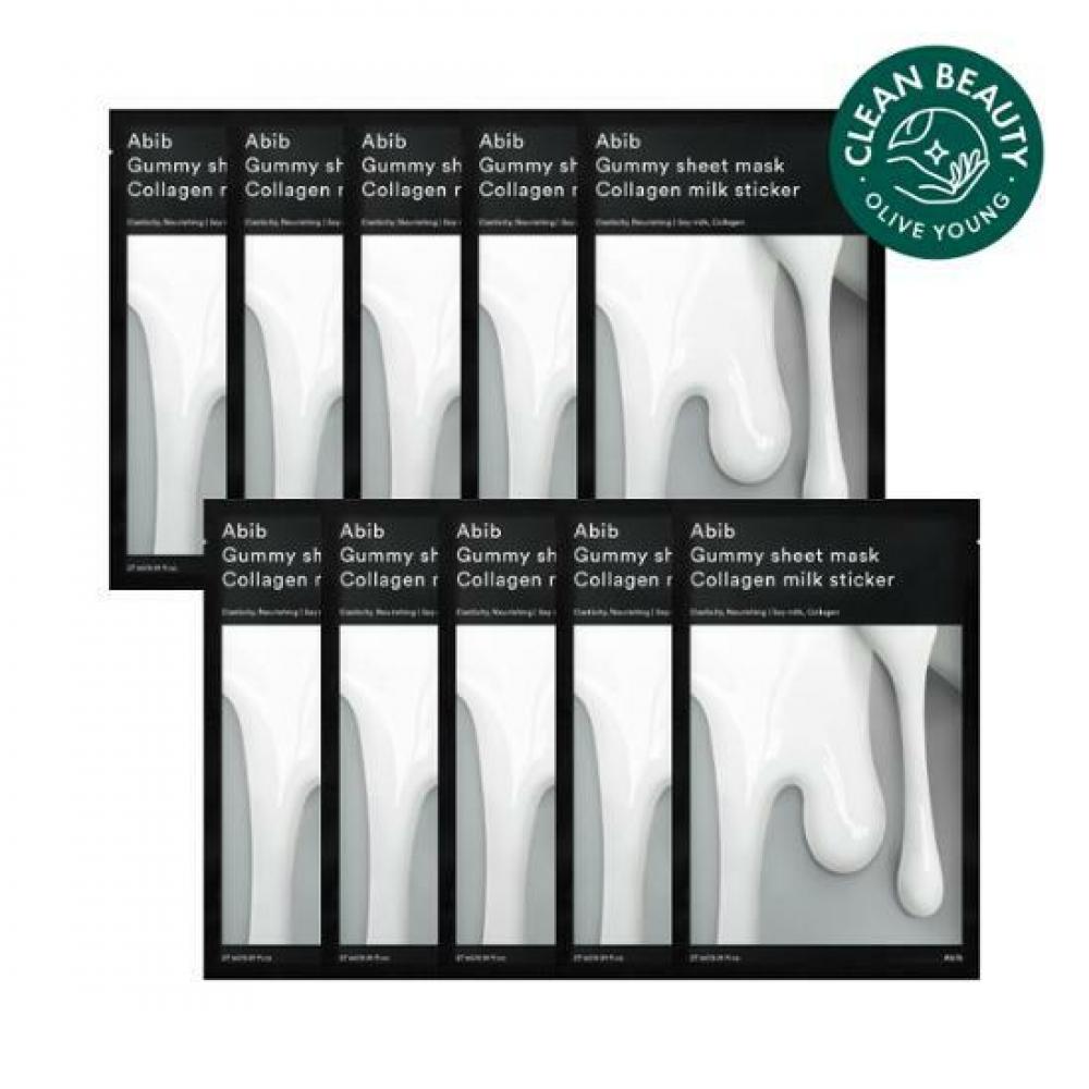 

Abib [новый] Abib Gum Sheet Mask Collagen Milk Sticker 10 шт.