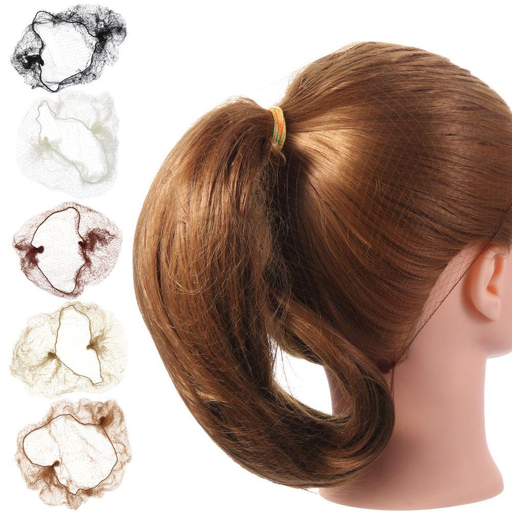 Fashion Elastic Edge Hair Accessories Ballet Snood Invisible Hairnet Bun Cover Fine Mesh Wig Net