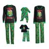 Gemütliches Weiches Polyester Familien-Partner-Pyjama-Set mit dem Grinch für alle Altersgruppen