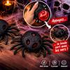 Lot de 2 Araignées Squishy - BG INTERNATIONAL - Lot de 2 Araignées Squishy 13 cm - Noir - Effet surprise - Anti-stress sensoriel