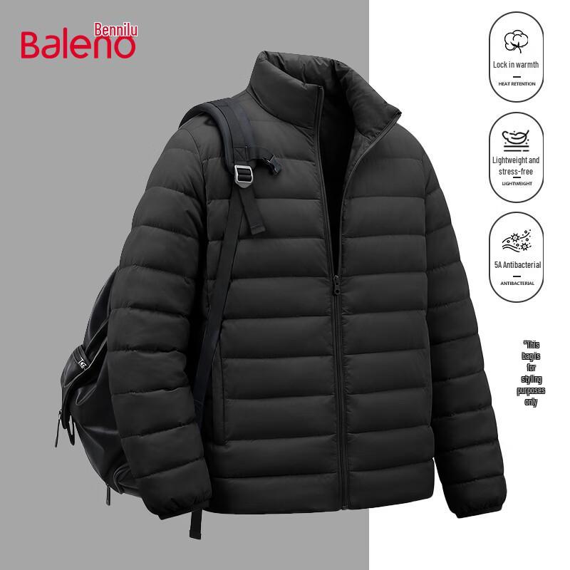 Baleno Men's Stand Collar Casual Insulated Winter Jacket
