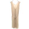 SEE BY CHLOE No sleeve one piece US2 Beige Waist ribbon Women Used