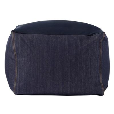 MUJI Body-Fitting Sofa Cover, Cotton Denim, Navy, Small, 45cm W X 45cm D X 33cm H, 84464638