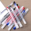 1/10 Pezzi Penna Gel Extra Fine 0.5mm Scrittura Esame Penna Nera Blu Rossa Studenti Cancelleria Ufficio Carbonio per Affari