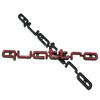 2026 Quattro Emblem 3D ABS Car Front Grille Emblem For Audi A3 A4 A5 A6 A6L A7 A8 Q3 Q5 Q7 S3 S4 S5 RS3 RS4 RS6 Badge Accessories